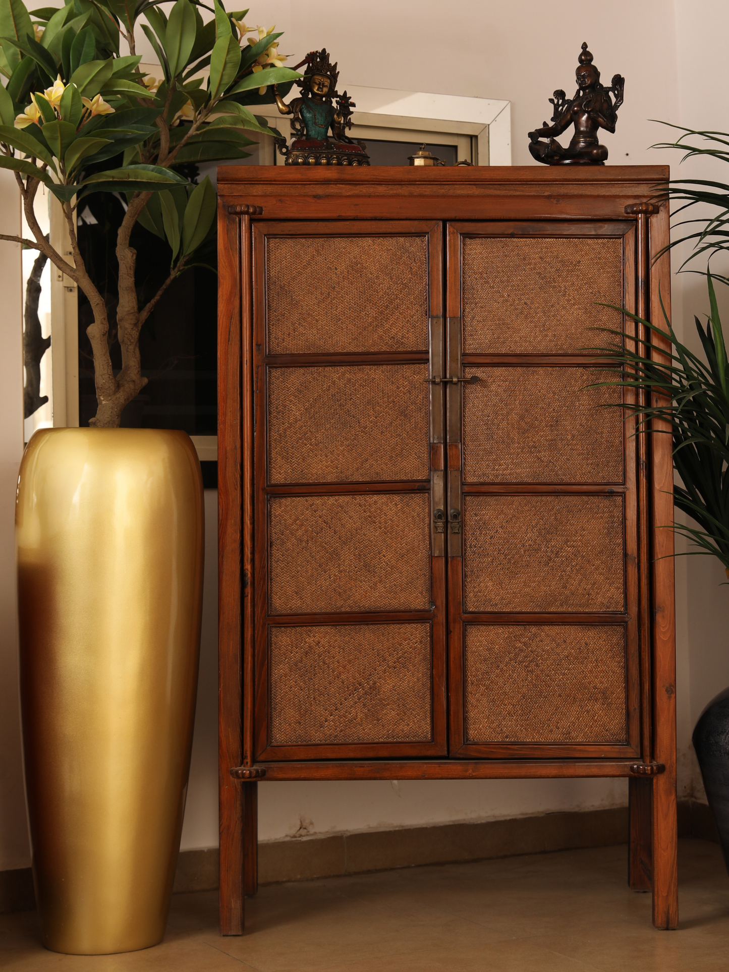 Gold Lacquer Planters