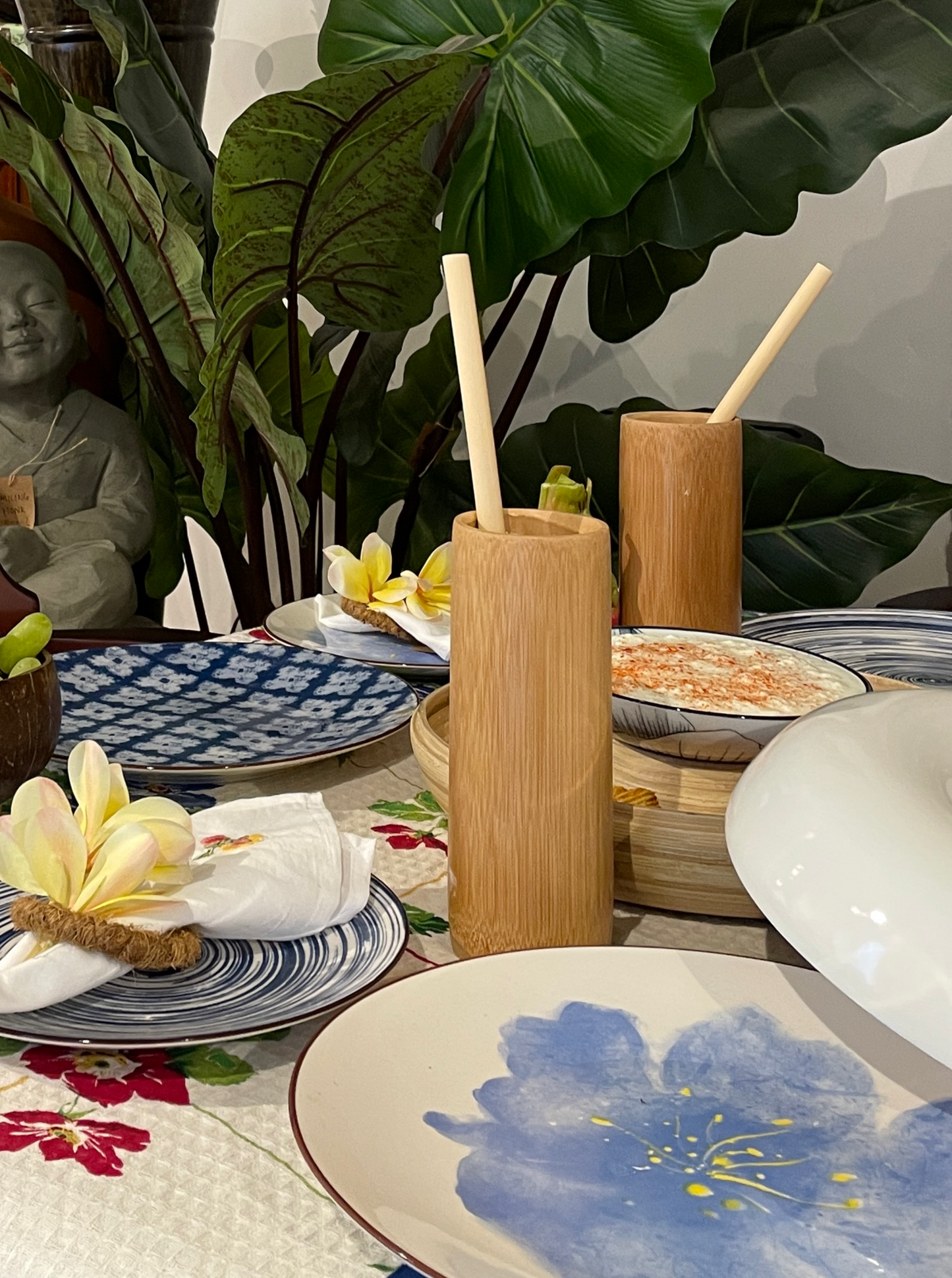 Bamboo Straw Set