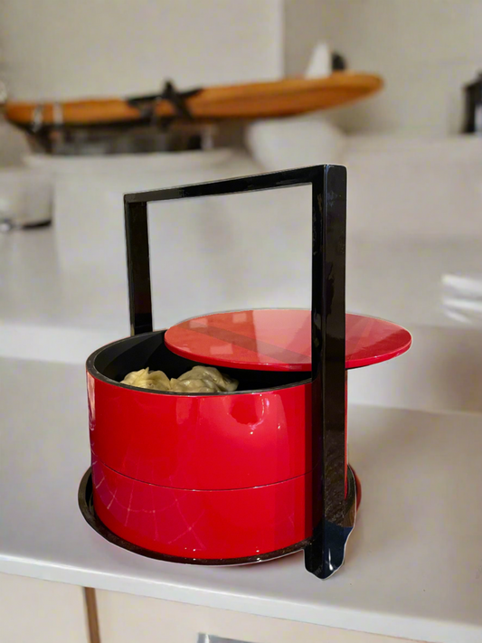 Red Lacquer Bento Box