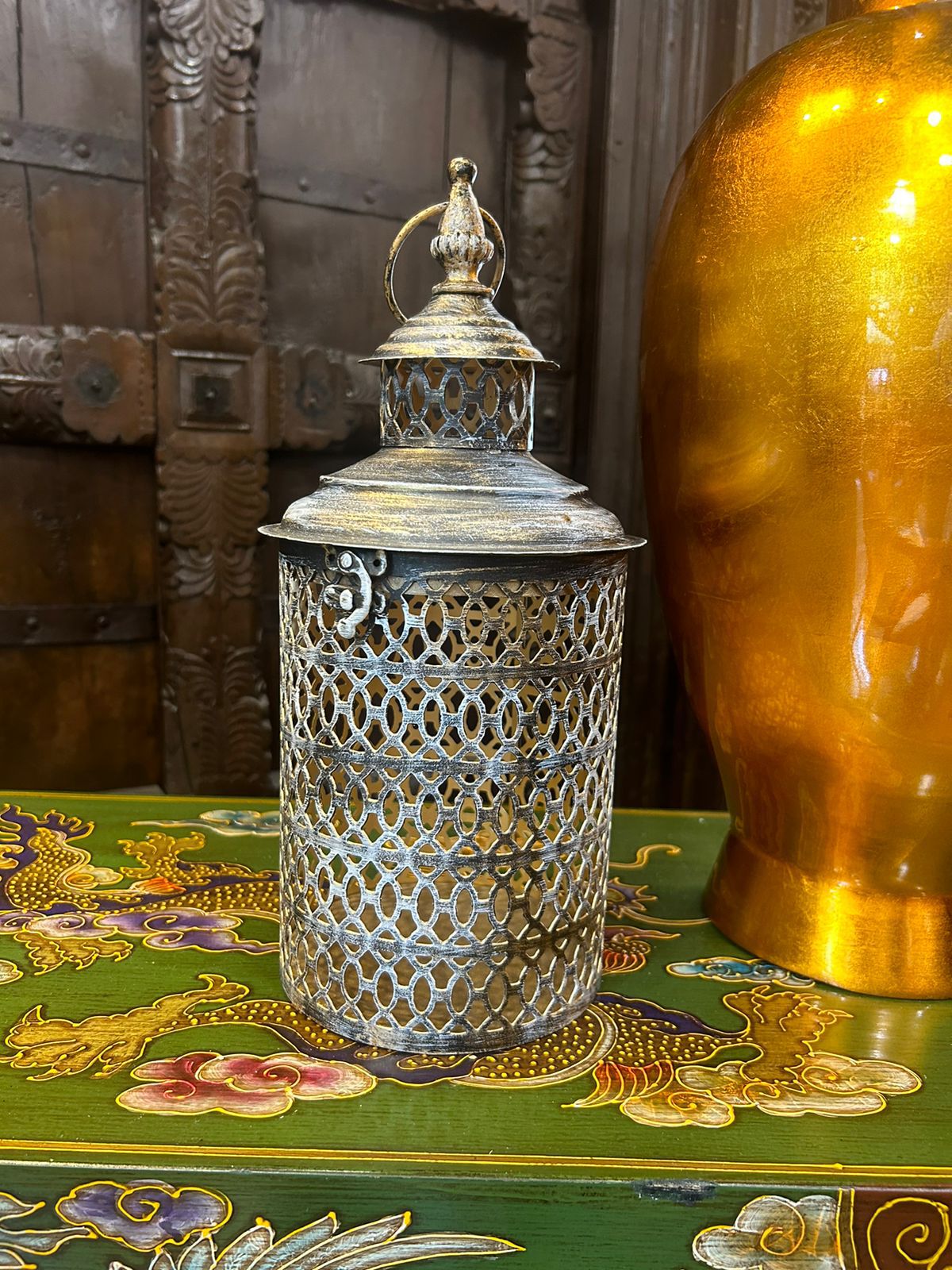 Brass Jaali Lantern