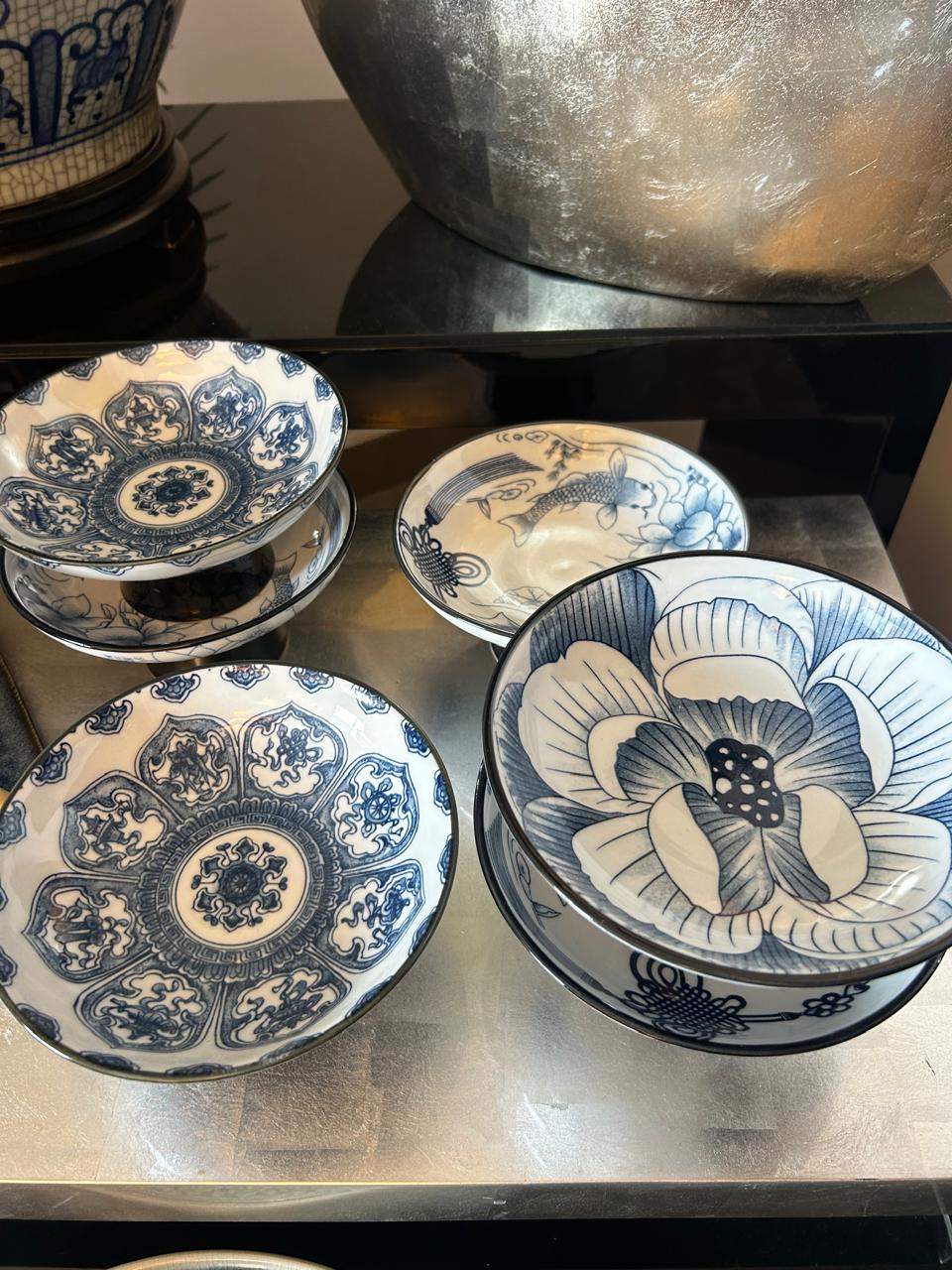 Footed Ceramic Bowls