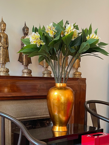 Lacquer Gold Vase