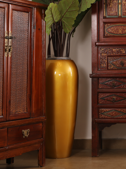 Gold Lacquer Planters