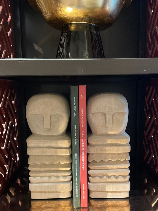 Wooden Book Ends