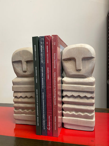 Wooden Book Ends