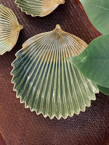 Palm Ceramic Platter