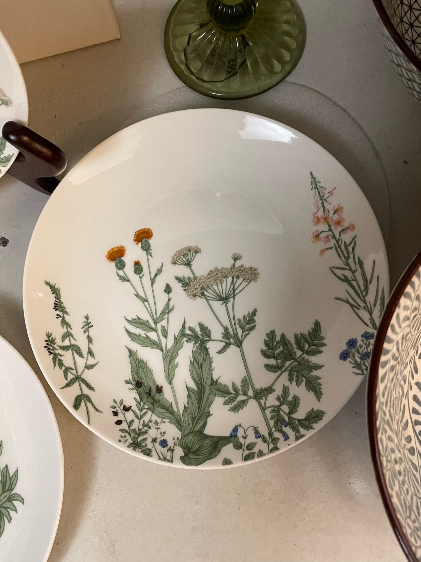 Floral Snack Plates (Set of 4)