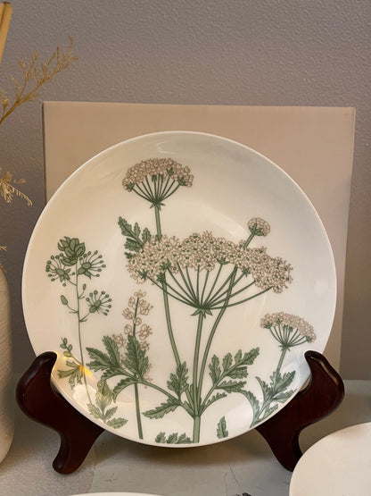 Floral Snack Plates (Set of 4)