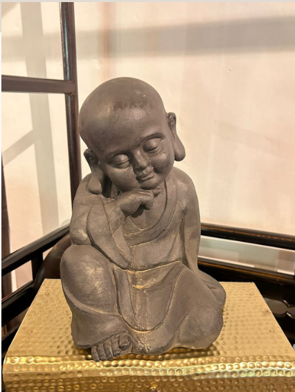 Thinking Monk Statue